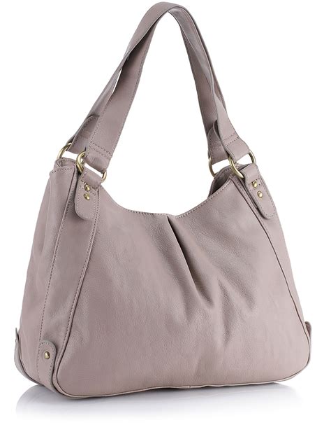 Women's Grey Shoulder Bags 